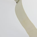 CHANEL Sports Line Shoulder Bag Canvas Gray Silver CC Auth 153037-8