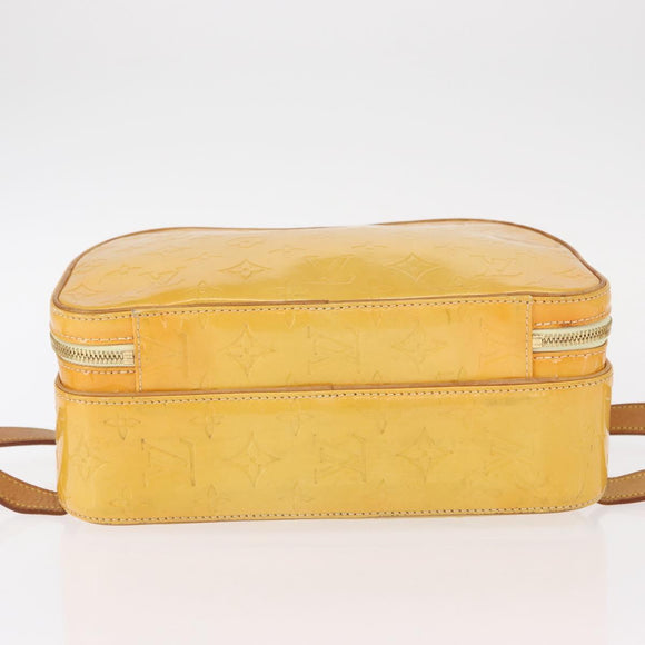 LOUIS VUITTON Monogram Vernis Marley Backpack Gris M91038 LV Auth 153042