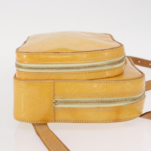 LOUIS VUITTON Monogram Vernis Marley Backpack Gris M91038 LV Auth 153042