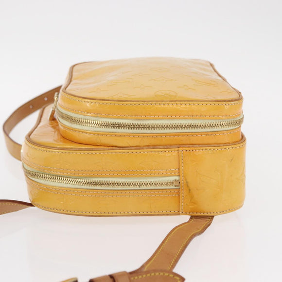 LOUIS VUITTON Monogram Vernis Marley Backpack Gris M91038 LV Auth 153042