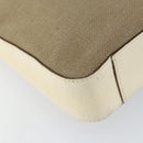 GUCCI Chain Shoulder Bag Canvas Beige Silver 001 3873 3754 Auth 153043-11