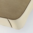 GUCCI Chain Shoulder Bag Canvas Beige Silver 001 3873 3754 Auth 153043-12