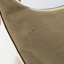 GUCCI Chain Shoulder Bag Canvas Beige Silver 001 3873 3754 Auth 153043-14