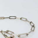 GUCCI Chain Shoulder Bag Canvas Beige Silver 001 3873 3754 Auth 153043-8