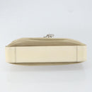 GUCCI Chain Shoulder Bag Canvas Beige Silver 001 3873 3754 Auth 153043-9