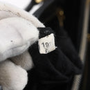 PRADA Hand Bag Nylon 2way Black Silver Auth 153044-12