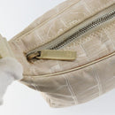 CHANEL New Travel Line Hand Bag Nylon Pink Gold CC Auth 153046-17