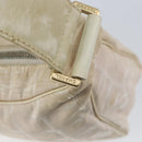 CHANEL New Travel Line Hand Bag Nylon Pink Gold CC Auth 153046-10