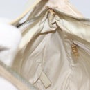 CHANEL New Travel Line Hand Bag Nylon Pink Gold CC Auth 153046-20