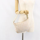 CHANEL New Travel Line Hand Bag Nylon Pink Gold CC Auth 153046-23