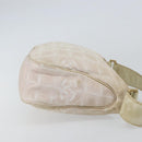 CHANEL New Travel Line Hand Bag Nylon Pink Gold CC Auth 153046-3