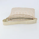 CHANEL New Travel Line Hand Bag Nylon Pink Gold CC Auth 153046-7