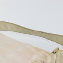 CHANEL New Travel Line Hand Bag Nylon Pink Gold CC Auth 153046-8