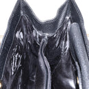 GUCCI Bamboo Tote Bag Leather Black Gold Auth 153050-19