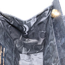 Salvatore Ferragamo Vala Hand Bag Leather Black Gold Auth 153051-17