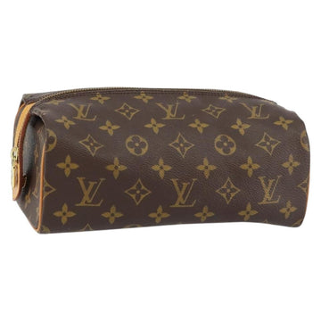 LOUIS VUITTON Monogram Trousse Patte Pression Cosmetic Pouch M47636 Auth 153054