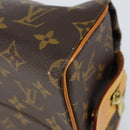LOUIS VUITTON Monogram Trousse Patte Pression Cosmetic Pouch M47636 Auth 153054-10