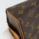 LOUIS VUITTON Monogram Trousse Patte Pression Cosmetic Pouch M47636 Auth 153054-11