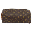 LOUIS VUITTON Monogram Trousse Patte Pression Cosmetic Pouch M47636 Auth 153054-2