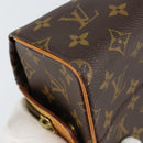 LOUIS VUITTON Monogram Trousse Patte Pression Cosmetic Pouch M47636 Auth 153054-9