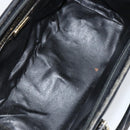 FENDI Zucca Canvas Hand Bag Black Brown Auth 153055-9