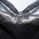 FENDI Zucca Canvas Hand Bag Black Brown Auth 153055-10