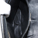 FENDI Zucca Canvas Hand Bag Black Brown Auth 153055-11