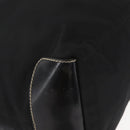 PRADA Shoulder Bag Nylon Black Silver Auth 153058-15