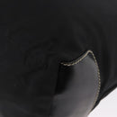 PRADA Shoulder Bag Nylon Black Silver Auth 153058-18