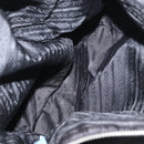 PRADA Shoulder Bag Nylon Black Silver Auth 153058-8