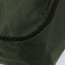 PRADA Hand Bag Nylon Green Auth 153060-16