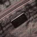 PRADA Hand Bag Nylon Green Auth 153060-17