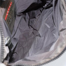 PRADA Sports Shoulder Bag Nylon Gray Auth 153063-10