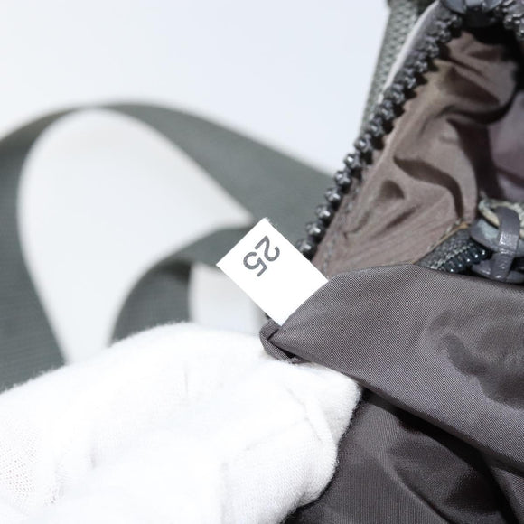 PRADA Sports Shoulder Bag Nylon Gray Auth 153063