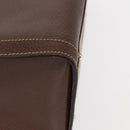 GUCCI Bamboo Tote Bag Leather Brown Gold 002 2853 0260 0 Auth 153064-9