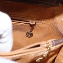 GUCCI Bamboo Tote Bag Leather Brown Gold 002 2853 0260 0 Auth 153064-20