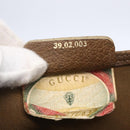 GUCCI GG Supreme Web Sherry Line Tote Bag PVC Beige Red 39 02 003 Auth 153071-12