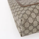 GUCCI GG Supreme Web Sherry Line Tote Bag PVC Beige Red 39 02 003 Auth 153072-11