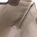 GUCCI GG Supreme Web Sherry Line Tote Bag PVC Beige Red 39 02 003 Auth 153072-17