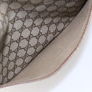 GUCCI GG Supreme Web Sherry Line Tote Bag PVC Beige Red 39 02 003 Auth 153072-19