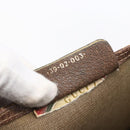 GUCCI GG Supreme Web Sherry Line Tote Bag PVC Beige Red 39 02 003 Auth 153072-20