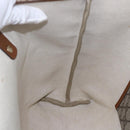 GUCCI GG Supreme Web Sherry Line Tote Bag PVC Beige Red 211134 Auth 153074-19