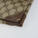 GUCCI GG Supreme Shoulder Bag PVC Beige Gold 56 02 504 Auth 153077-10