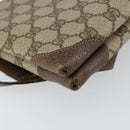 GUCCI GG Supreme Shoulder Bag PVC Beige Gold 56 02 504 Auth 153077-13