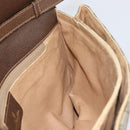 GUCCI GG Supreme Shoulder Bag PVC Beige Gold 56 02 504 Auth 153077-18