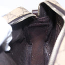 GUCCI GG Supreme Shoulder Bag PVC Beige Gold 201447 Auth 153078-19