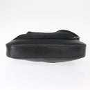 GUCCI Jackie Shoulder Bag Suede Leather Black Silver 001 3346 Auth 153079-10