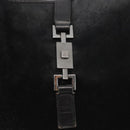 GUCCI Jackie Shoulder Bag Suede Leather Black Silver 001 3346 Auth 153079-15