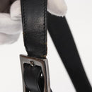 GUCCI Jackie Shoulder Bag Suede Leather Black Silver 001 3346 Auth 153079-9