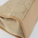GUCCI GG Canvas Jackie Shoulder Bag Beige Silver 002 1067 2123 Auth 153080-15